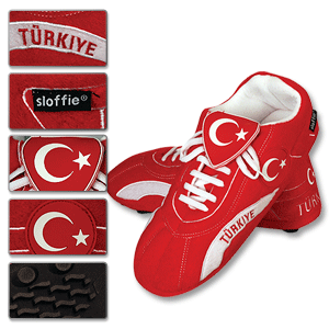 SLOFFIE Turkey Football Boot Slippers