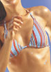 Capri triangle bikini top