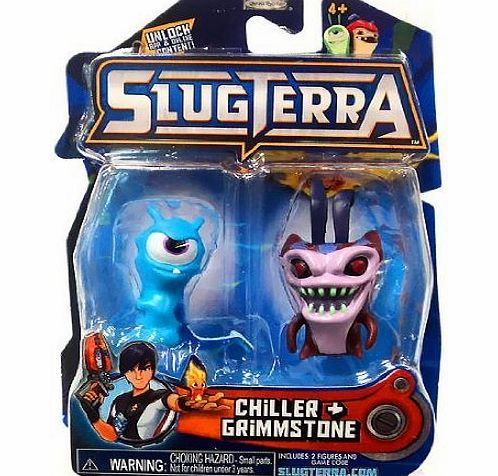 Slugterra Mini Figure 2-Pack: Chiller amp; Grimmstone