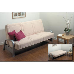Slumberland - Milano Sofa Bed & Leather Futon