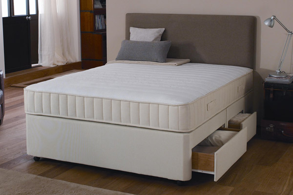 Memory Seal Luxury Divan Bed Small Double 120cm