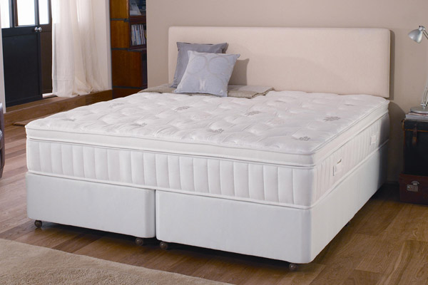 Silver Seal Supreme Divan Bed Super Kingsize 180cm