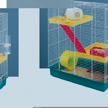 Ferplast Hamster Cage Tris 18.1 x 11.4 x 22.8
