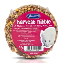 Johnsons Harvest Nibble Rat and Mouse 70G X 18