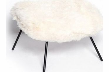 Little sheep foot stool White `One size