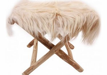 X folding stool - Beige `One size
