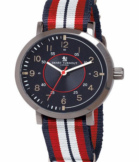 Smart Turnout Mens Smart Turnout College Rossall Strap Watch