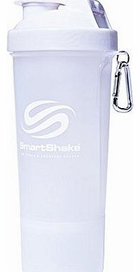  500ml White Slim Neon Shaker