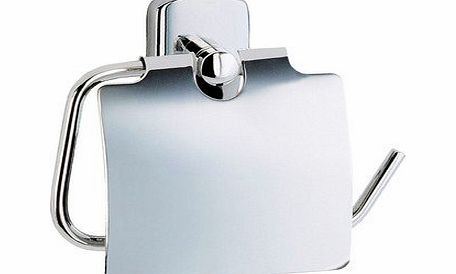 Smedbo Cabin Toilet Roll Holder with Lid Finish: Polished Chrome