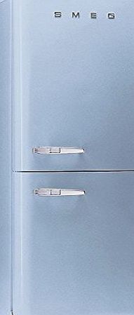 Smeg Bottom Mount Refrigerator-Freezer 50s Retro Style (Azur)