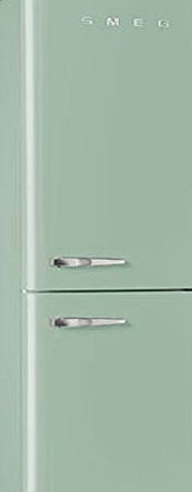 Smeg Bottom Mount Refrigerator-Freezer 50s Retro Style (Green Water)