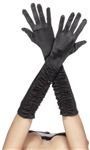 Smiffys Black Long Temptress Gloves Fancy Dress