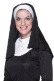Smiffys Nun Kit , Headpiece and collar
