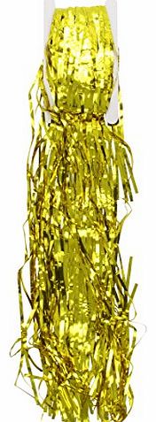Shimmer Curtain, Metallic Gold, 91cm x 244cm