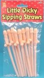 Sipping dicky straws - bag of 10