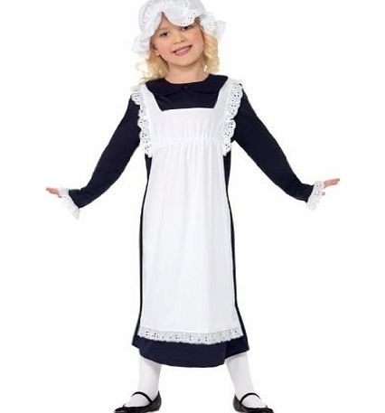 Smiffys Victorian Poor Girl Dress (Child, M)