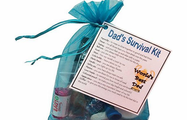 SMILE GIFTS UK Dads Survival Kit Gift (Great novelty gift for birthday or christmas)
