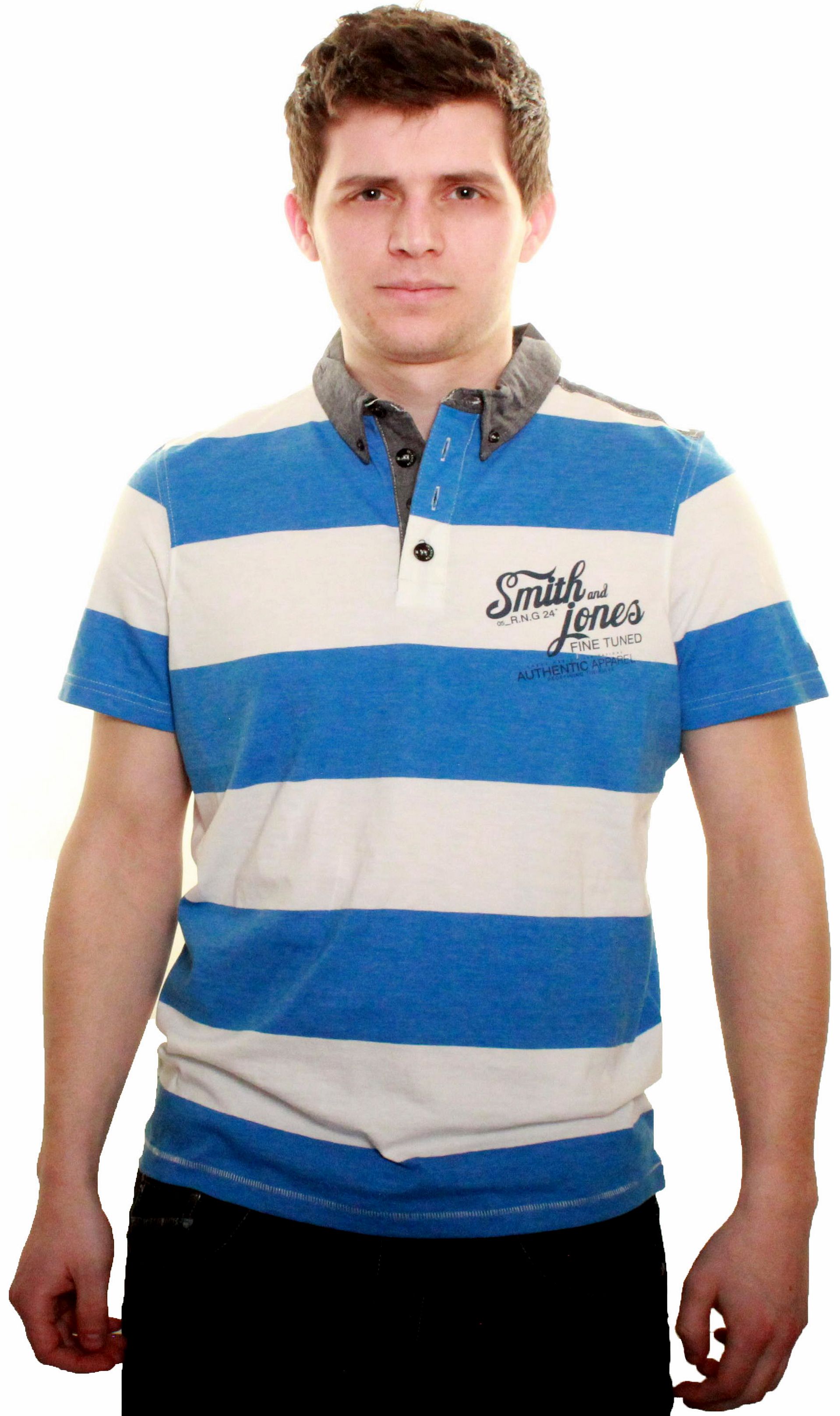Smith Jones Men Polo T-Shirt Prestbury
