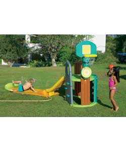Play Gym with Water Chute