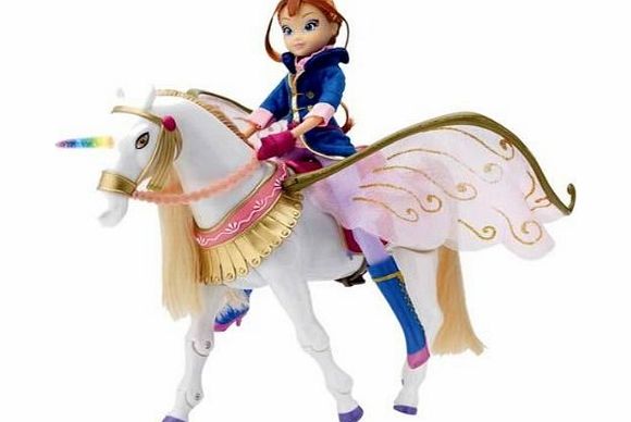 Smoby  Winx - Unicorn 5457902-(Description: Add a touch of magic to your childrenstoys with the Winx unicorn from SMOBY. Peg, the magic horse transforms onto a unicornthat neighs, walks by itself and l