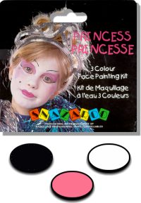 Snazaroo Face Paints - 3 colour theme pack Princess