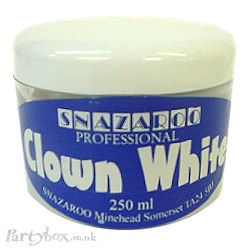 Snazaroo Face Paint - 50ml - Clown White