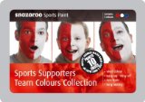 Snazaroo Supporters Tin Kit: Red, White, Sky blue