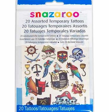 Snazaroo Temporary Tattoo Set Adventure Face Paint