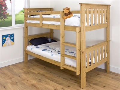 Snuggle Beds Madison Bunk Bed Antique Pine Single (3)