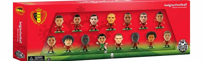 Belgium 15 Team Figurine Pack