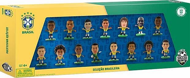 Brazil 15 Team Figurine Pack