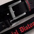 Black Studded Belt With