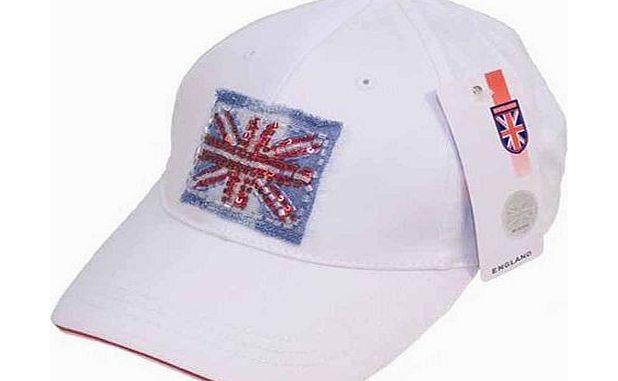 Socks Uwear Ladies Classic Baseball Cap Union Jack Flag With Sequins Logos Summer Hat Pink