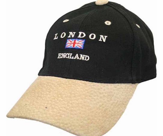 Mens Ladies Unisex Adult LONDON ENGLAND Baseball Cap summer Sun hat A272 Black