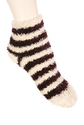 Sockshop Ladies 1 Pair Striped Feather Sock
