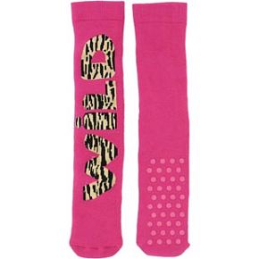 Sockshop Ladies 1 Pair Wild Design Cushioned Cotton Rich Slipper Socks