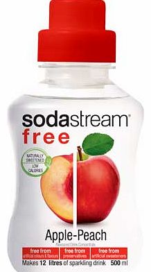 SodaStream Free Flavour Apple and Peach