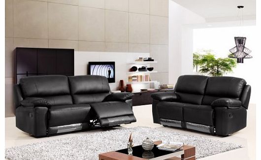 Sofas4Less BRAND NEW VALENCIA BONDED LEATHER RECLINER SOFA 3 2 suite in BROWN