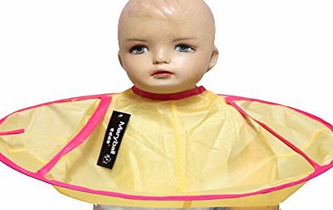 SOGNIMIEI Children Haircutting Hair Cut Catcher Apron Cape Hairdresser Barber Suitable for 0-5 Years Old