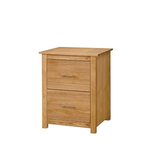 Soho Solid Ash Home Office Furniture 22. Soho 2 Drawer Filing Cabinet