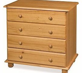 Sol Chest Of 4 Drawers Solid Pine Bedroom Furniture Sol