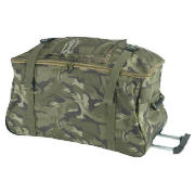 Camouflage Wheeled trolley holdall