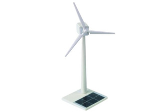 Solar Powered Wind Turbine Model