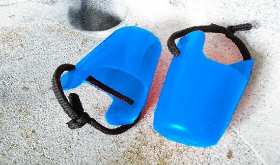 Soles Up Front Blue Kayak scupper stoppers small 25-32mm. fill holes in ALL sit on top sot kayaks sea ocean. -- Designed by Soles Up Front --