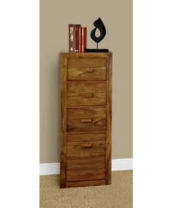 solid Sheesham Tall Chest