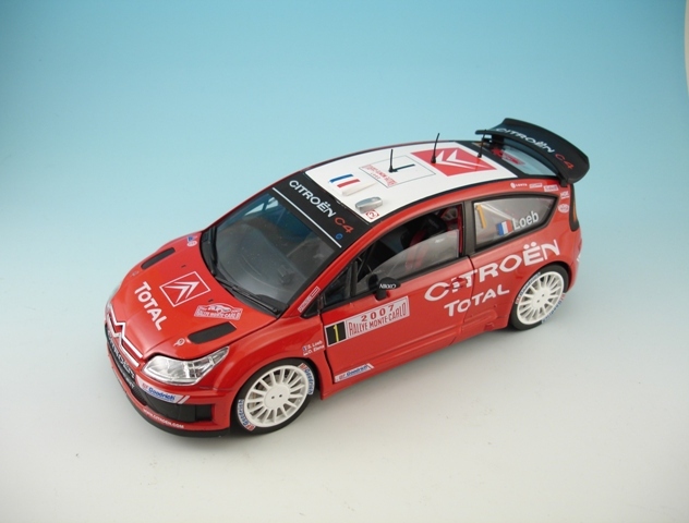 Solido Citroen C4 WRC 2007 - #1 S. Loeb