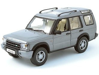 Land Rover Discovery (1:18 scale in Silver-Grey)