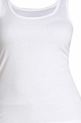 SOLS Womens/Ladies Jane Sleeveless Tank / Vest Top (M) (White)