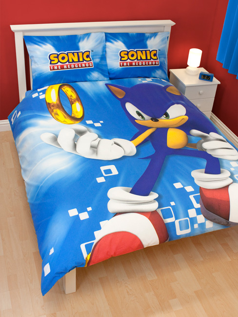 Sonic the Hedgehog Double Panel Duvet Cover and
