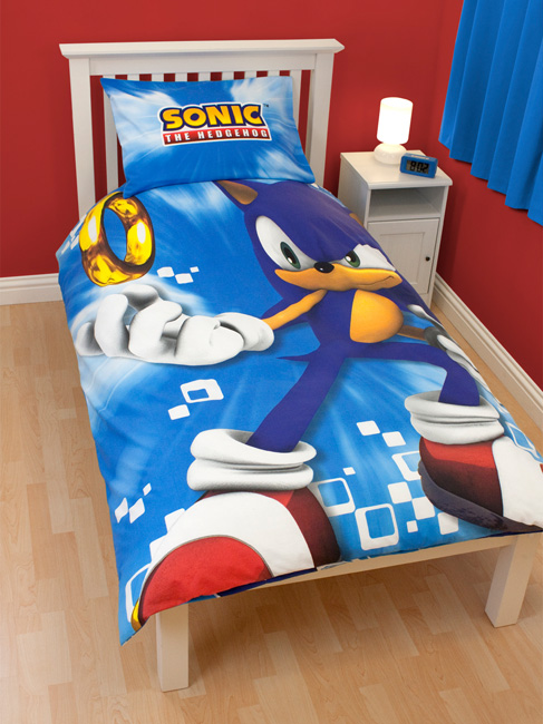 Sonic the Hedgehog Single Panel Duvet Cover and